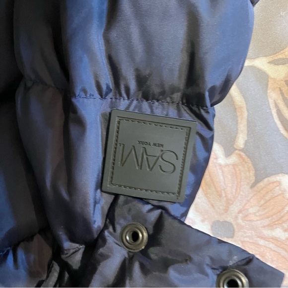 SAM Matte Parker Hooded Down Puffer Jacket boys size 2 - Picture 11 of 13